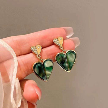 Double Heart Earrings