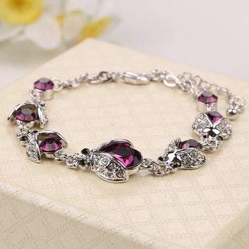 Rose Hand Bracelet Openable