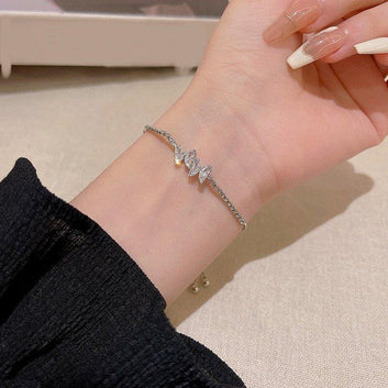 Double Butterfly Bracelet Adjustable