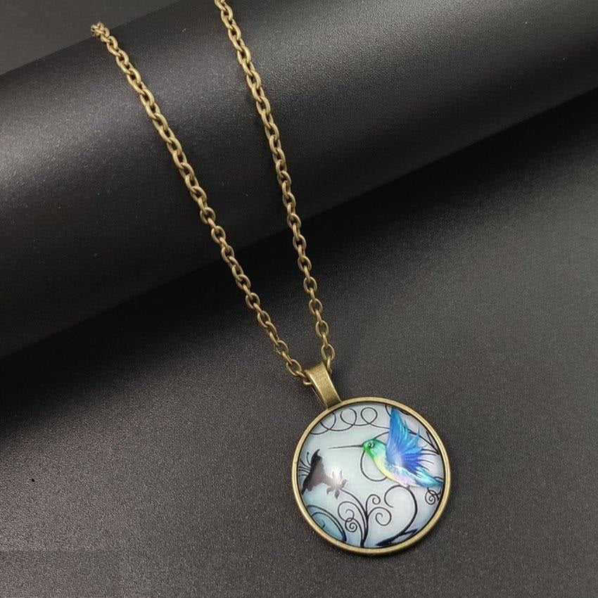 Antique Pendent with Copper Chain