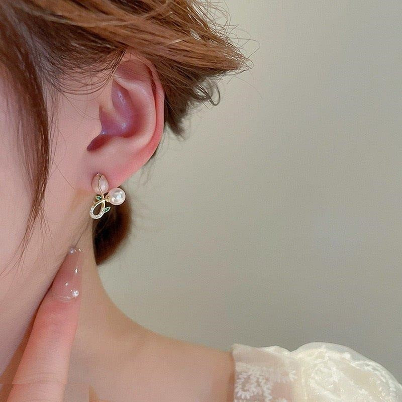 Rose Ear Tops
